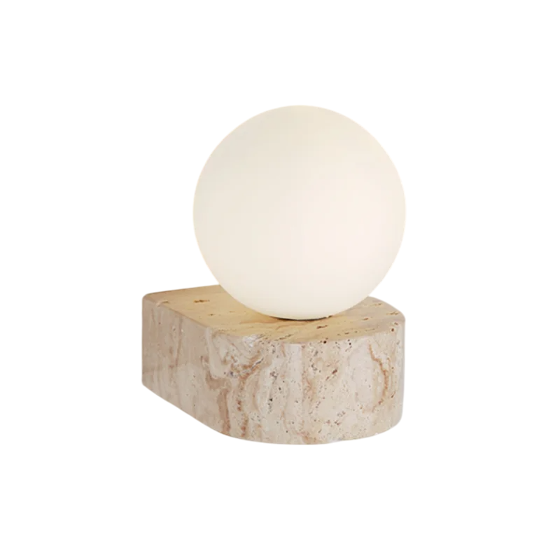 Arandela LED em Pedra Natural Nora
