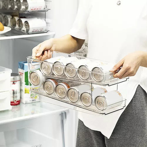Organizador Porta Latas Transparente