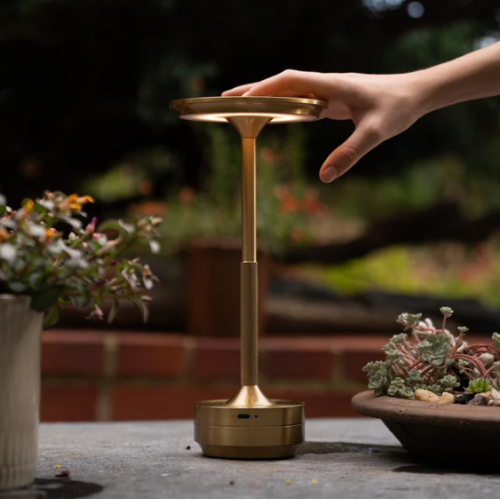 Luminária de Mesa Portátil Touch