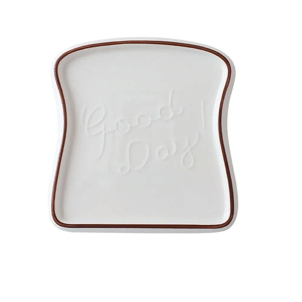 Prato de Cerâmica Toast