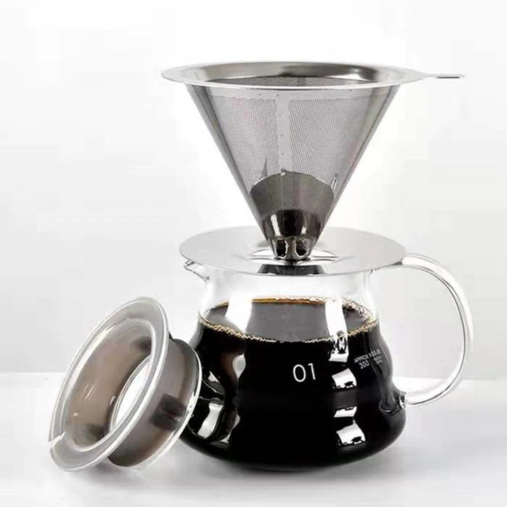 Filtro de Café em Aço Inox 13cm
