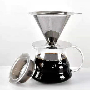Filtro de Café em Aço Inox 13cm