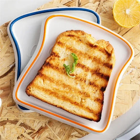 Prato de Cerâmica Toast