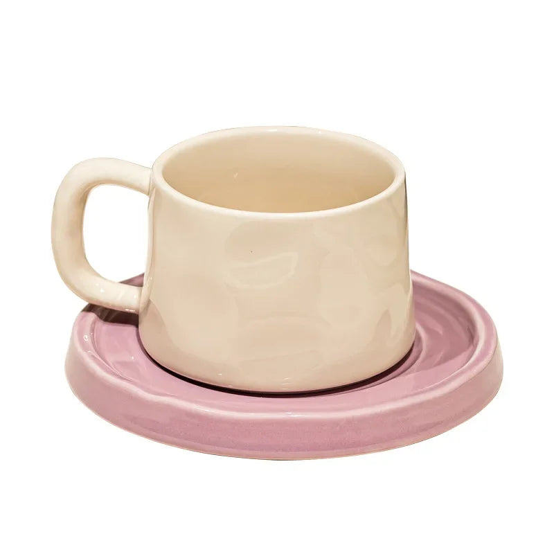 Caneca em Cerâmica com Pires Cozy 300ml