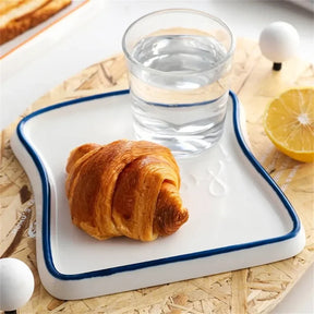 Prato de Cerâmica Toast