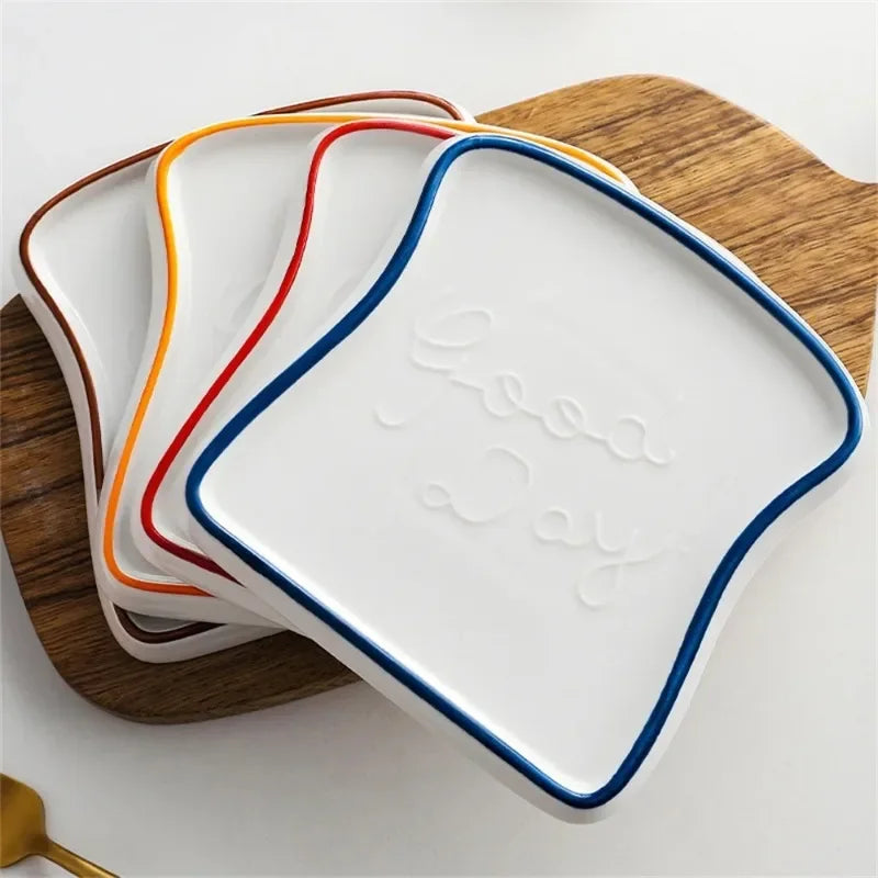 Prato de Cerâmica Toast