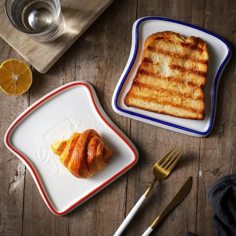 Prato de Cerâmica Toast