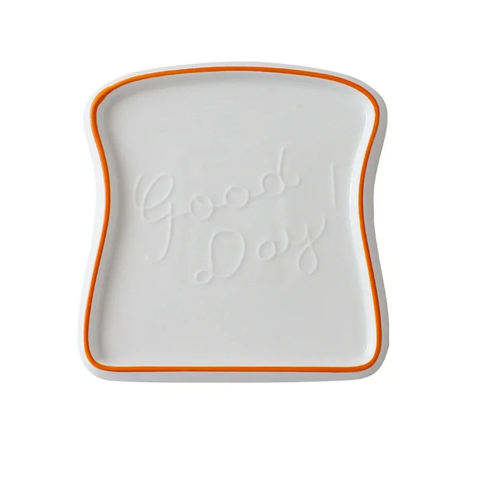 Prato de Cerâmica Toast
