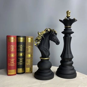 Conjunto Decorativo Peças de Xadrez
