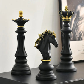 Conjunto Decorativo Peças de Xadrez