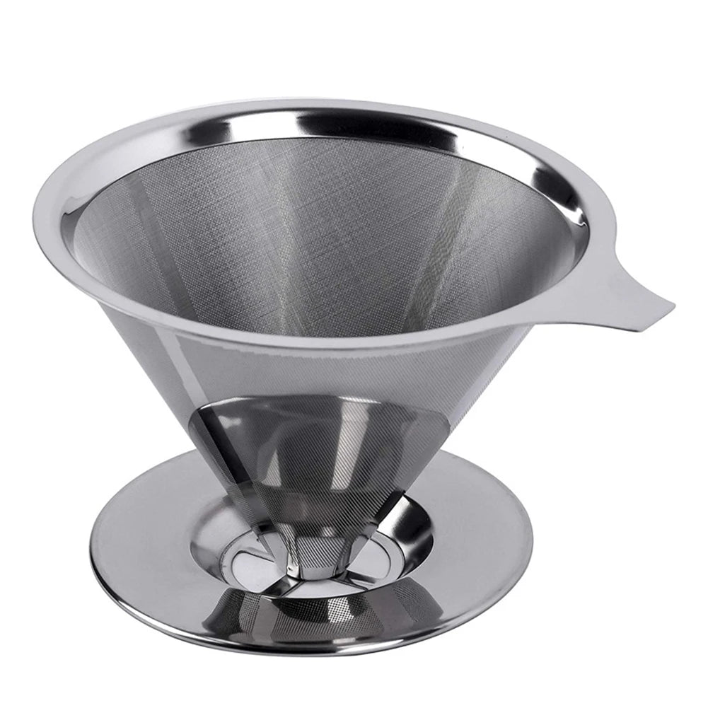 Filtro de Café em Aço Inox 13cm