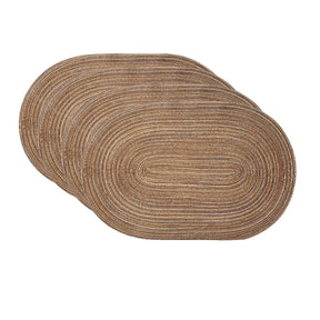 Conjunto Jogo Americano Oval 4 peças