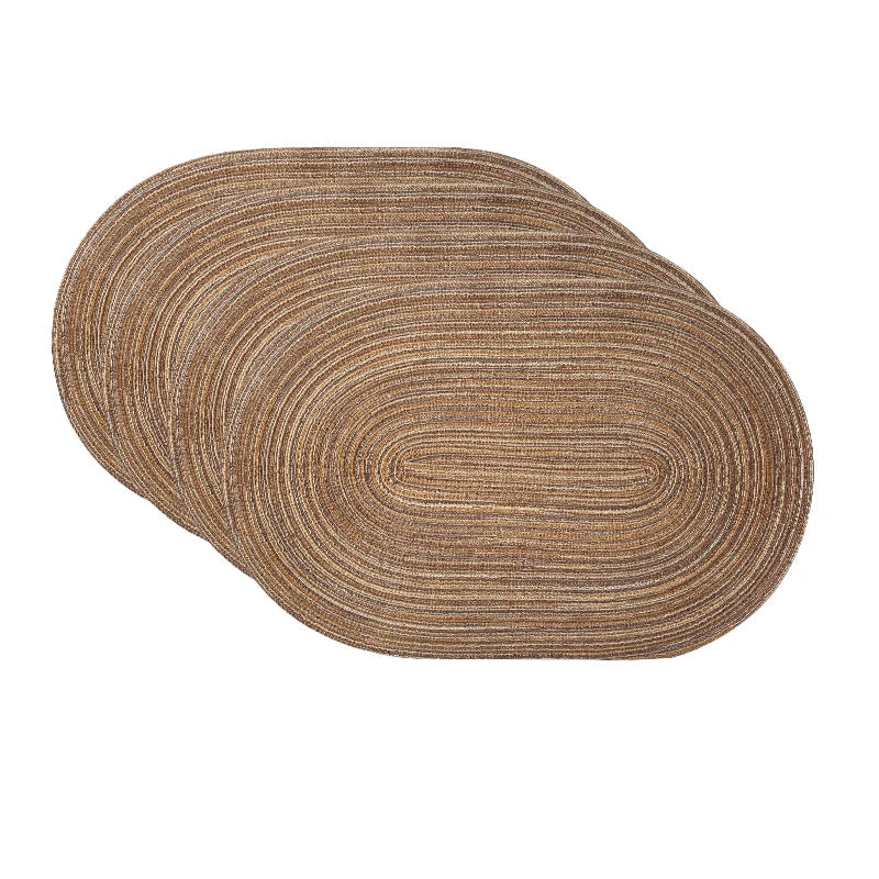 Conjunto Jogo Americano Oval 4 peças