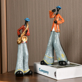 Escultura Músicos Banda Jazz