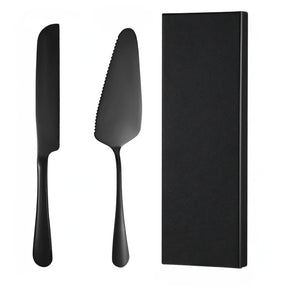 Conjunto de Corte para Bolos e Tortas em Inox