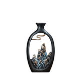 Vaso Decorativo Oriental Luxo