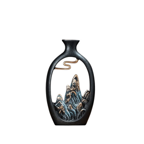 Vaso Decorativo Oriental Luxo