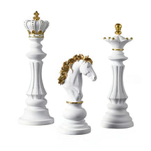 Conjunto Decorativo Peças de Xadrez