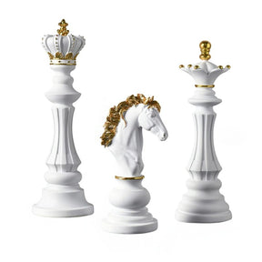 Conjunto Decorativo Peças de Xadrez
